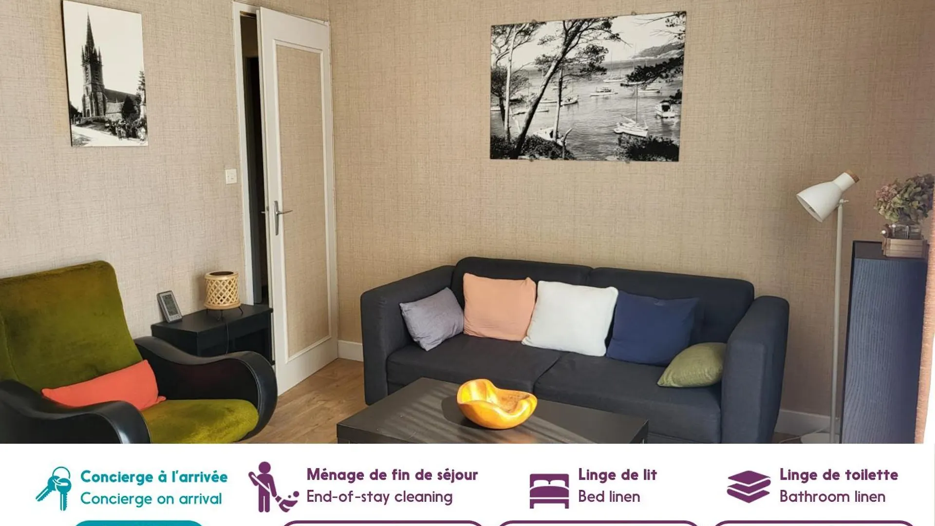 Holiday home Maison A 400M De La Plage, Pour 6 Personnes Penvenan